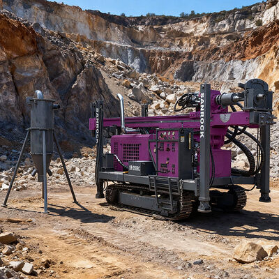 クローラー・ドリリング・リグ パワー 129KW リバース・サーキュレーション RCドリリング・マシン 地質コアドリリング・リグ