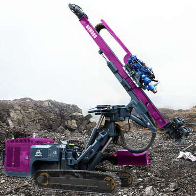 DTHドリルリグ 鉱山 硬岩発破掘削機 多機能クローラー掘削リグ