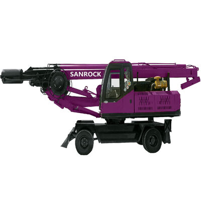 車輪式回転式掘削リグ 傾斜安定化プロジェクト エンジニアリング 掘削機械