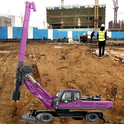 110kw Diesel Rotary Borehole Drilling Machinery Construction Work Foundation Drilling Rig