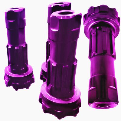 DTH ハンマーとボタンビット 高インパクトロックドリルビット 熱処理ドリルビットセット