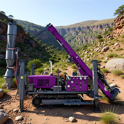 リバース・サーキュレーション・ドリリング・リグ 掘削深さ500mと水力制御のための132KWのディーゼルパワー