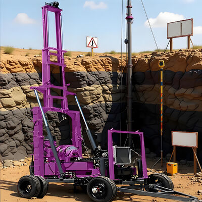 HQ NQ PQ Hydraulic Core Drilling Rig Equipment Copper Exploration Portable Core Drilling Rig Machine 