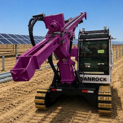 Multifunctional Pile Driver Four Piling Methods High Efficiency Hydraulic Hammer Pile Driver Machine 